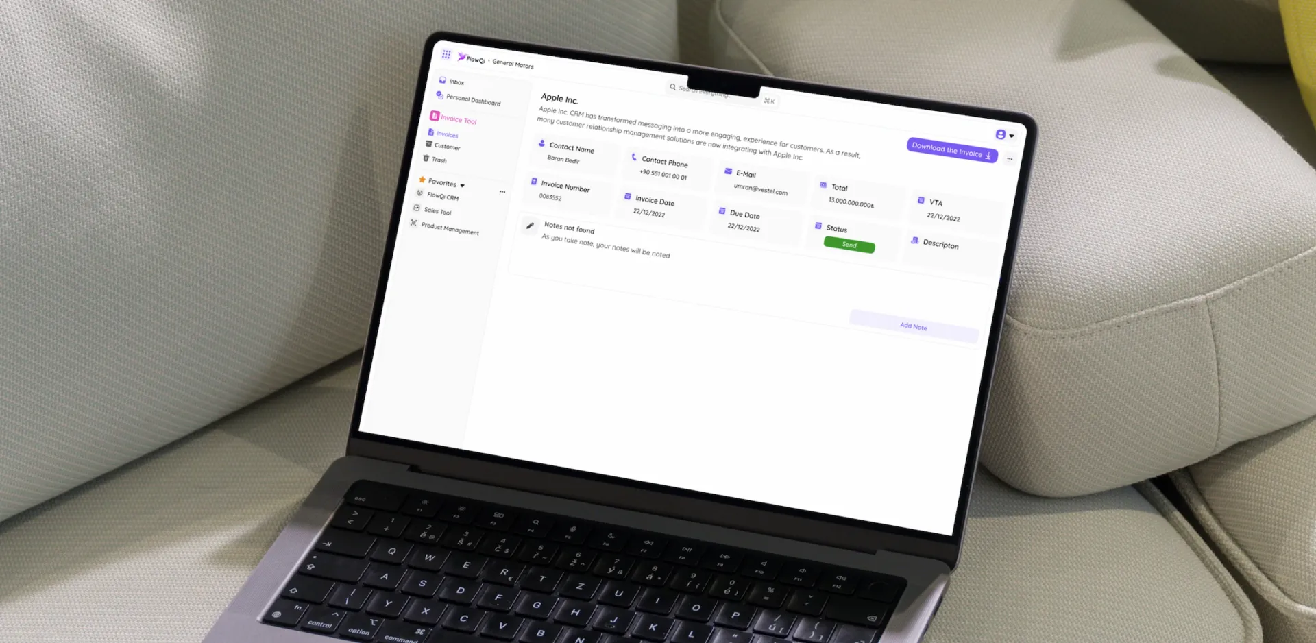 FlowQi: Designing an All-in-One Business Platform from the Ground Up · The Solution