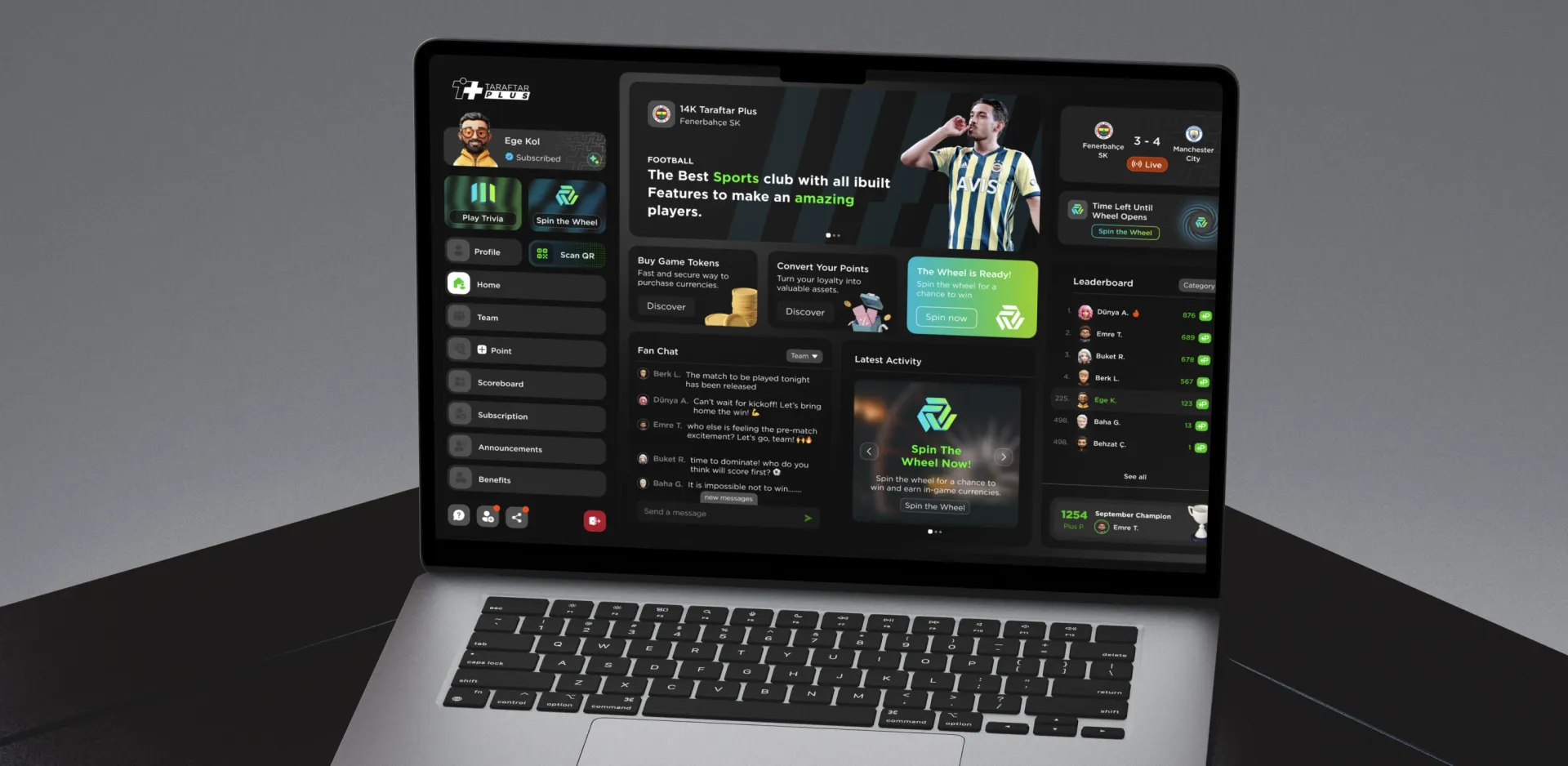 The Digital Stadium: Fan Engagement Reimagined · The Solution