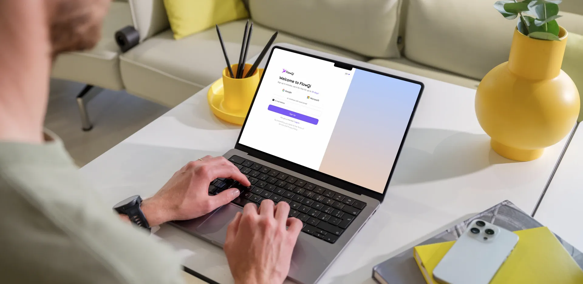 FlowQi: Designing an All-in-One Business Platform from the Ground Up · The Challenge