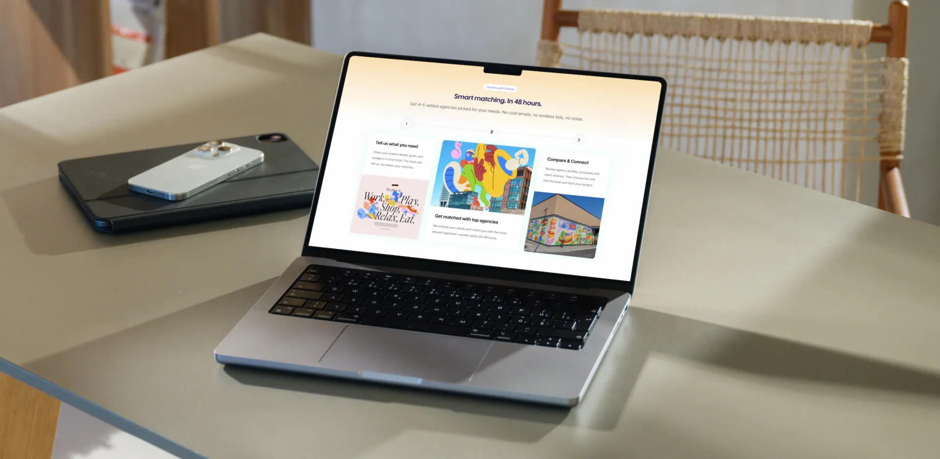 Edvido: Redesigning the Agency-Brand Marketplace for Growth at Scale · The Solution
