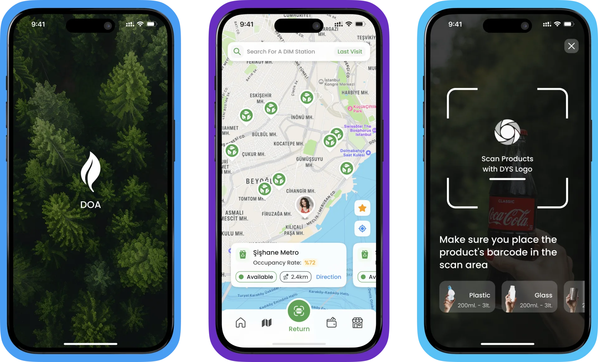 DOA Mobile App: Designing Türkiye's First Deposit Return System · The Solution