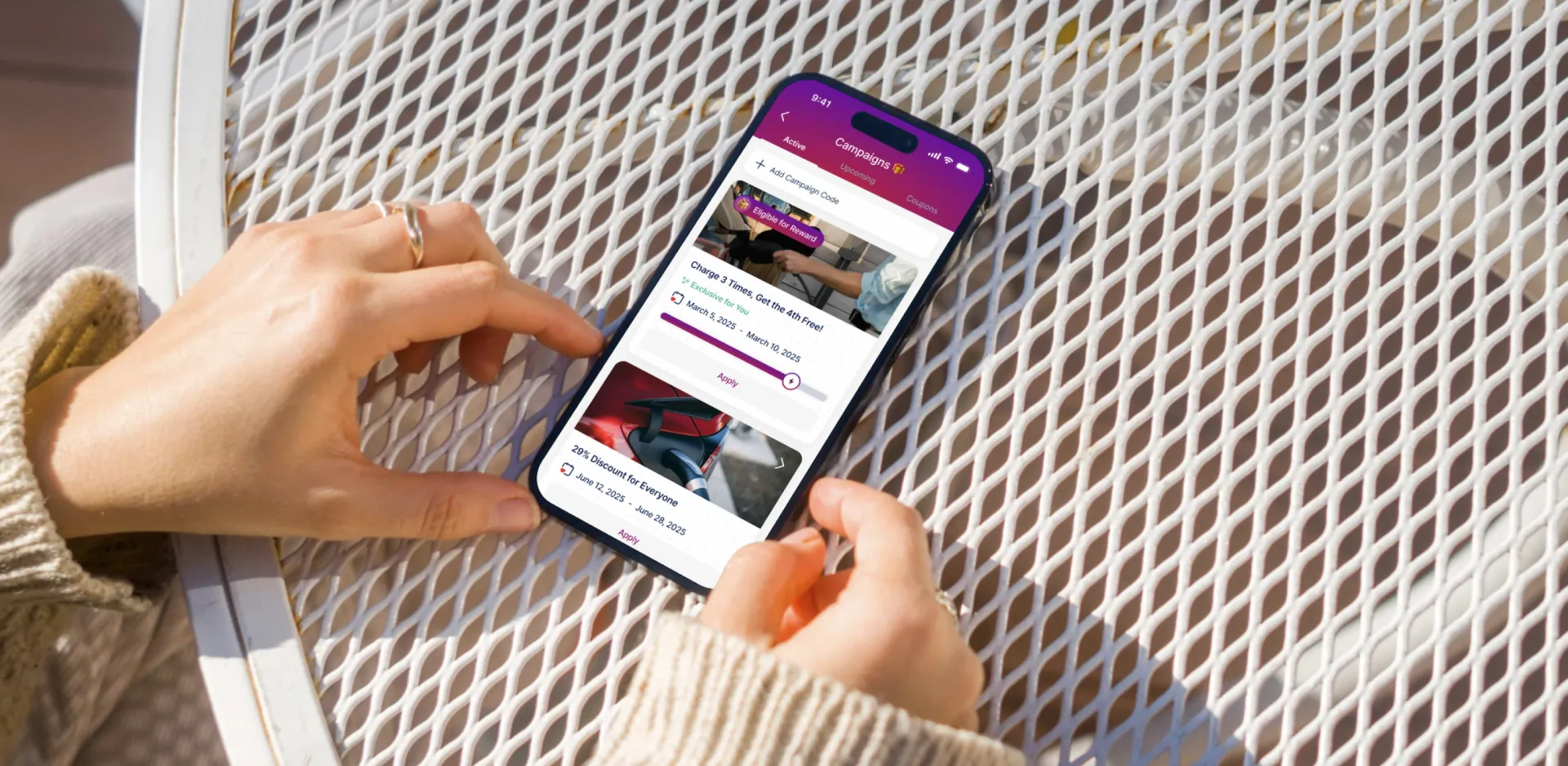 campaigns and loyalty: the retention layer of the Electrip app