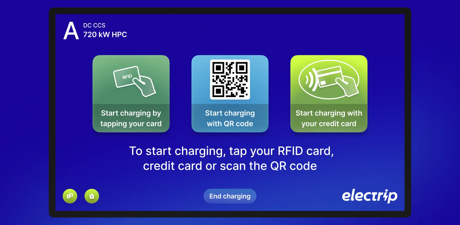 Electrip Kiosk: Designing the Interface Between EV Drivers and High-Power Charging · Experience Highlights