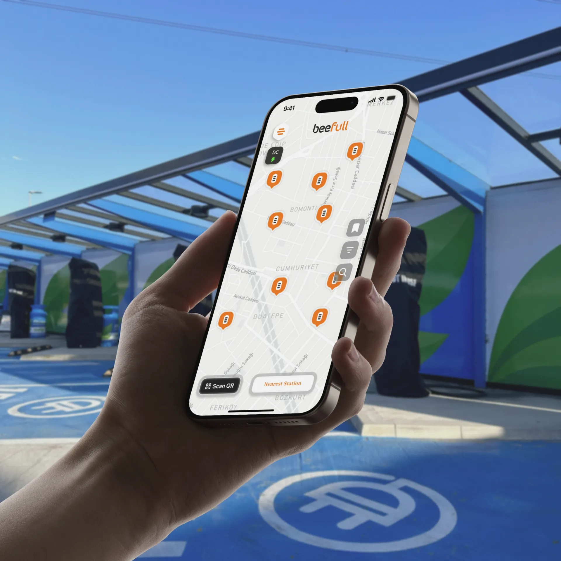 Beefull: One App for EV Charging and Powerbanks · Experience Highlights