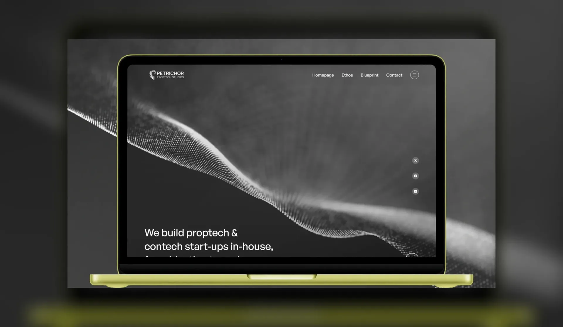 Petrichor: The Digital Home for a PropTech Venture Studio