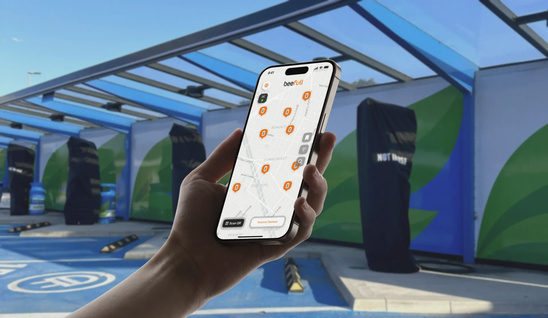 Beefull: One App for EV Charging and Powerbanks
