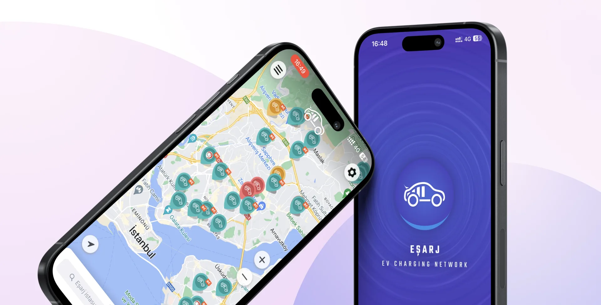 Eşarj: A Charging Network's App Under the PX-RAY